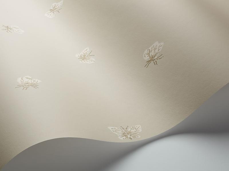 Cole and Son - Tapete Peaseblossom Wallpaper-Tapeten-Cole & Son-Parchment on Linen S103/10035-TOJU Interior