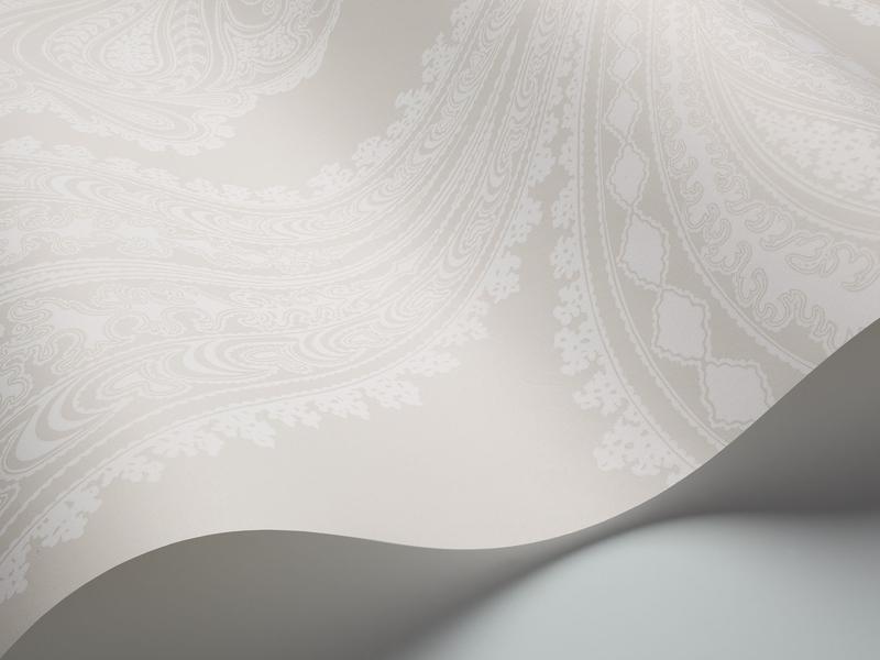 Cole and Son - Tapete Rajapur Wallpaper-Tapeten-Cole & Son-Chalk auf Parchment 95/2010-TOJU Interior
