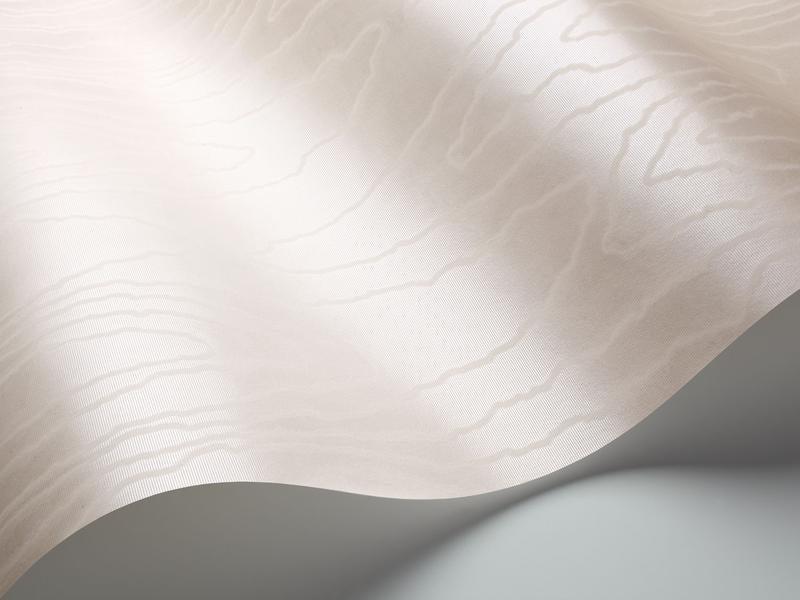 Cole and Son - Tapete Watered Silk Wallpaper-Tapeten-Cole & Son-Mica Blush S106/1006-TOJU Interior