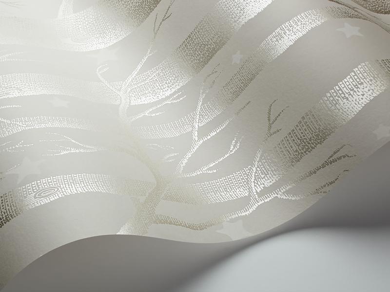 Cole and Son - Tapete Woods & Stars Wallpaper-Tapeten-Cole & Son-Stone S103/11048-TOJU Interior