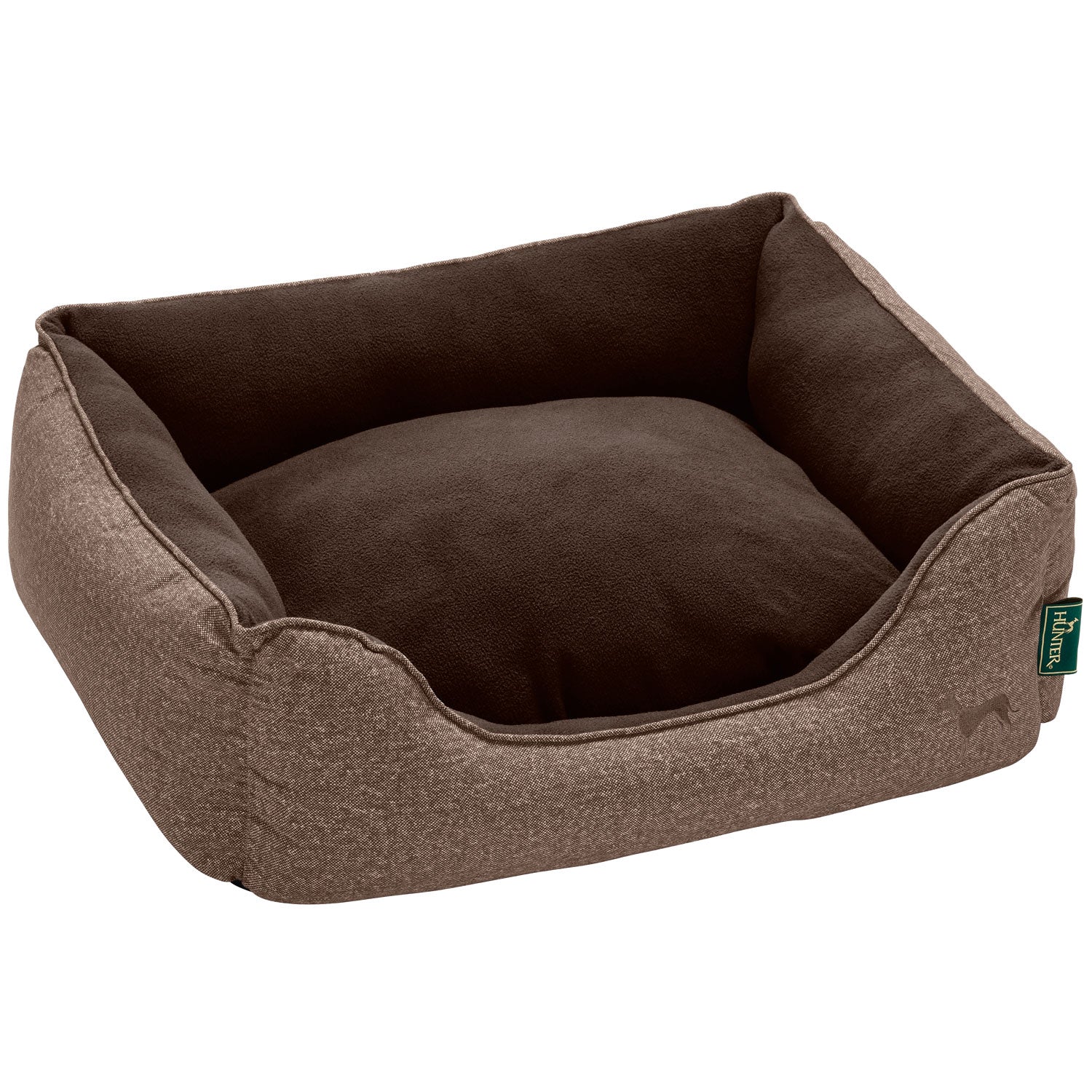 Hunter - Hundesofa Boston Cozy-Hundebetten-Hunter-M 80 x 60 cm-Braun-TOJU Interior