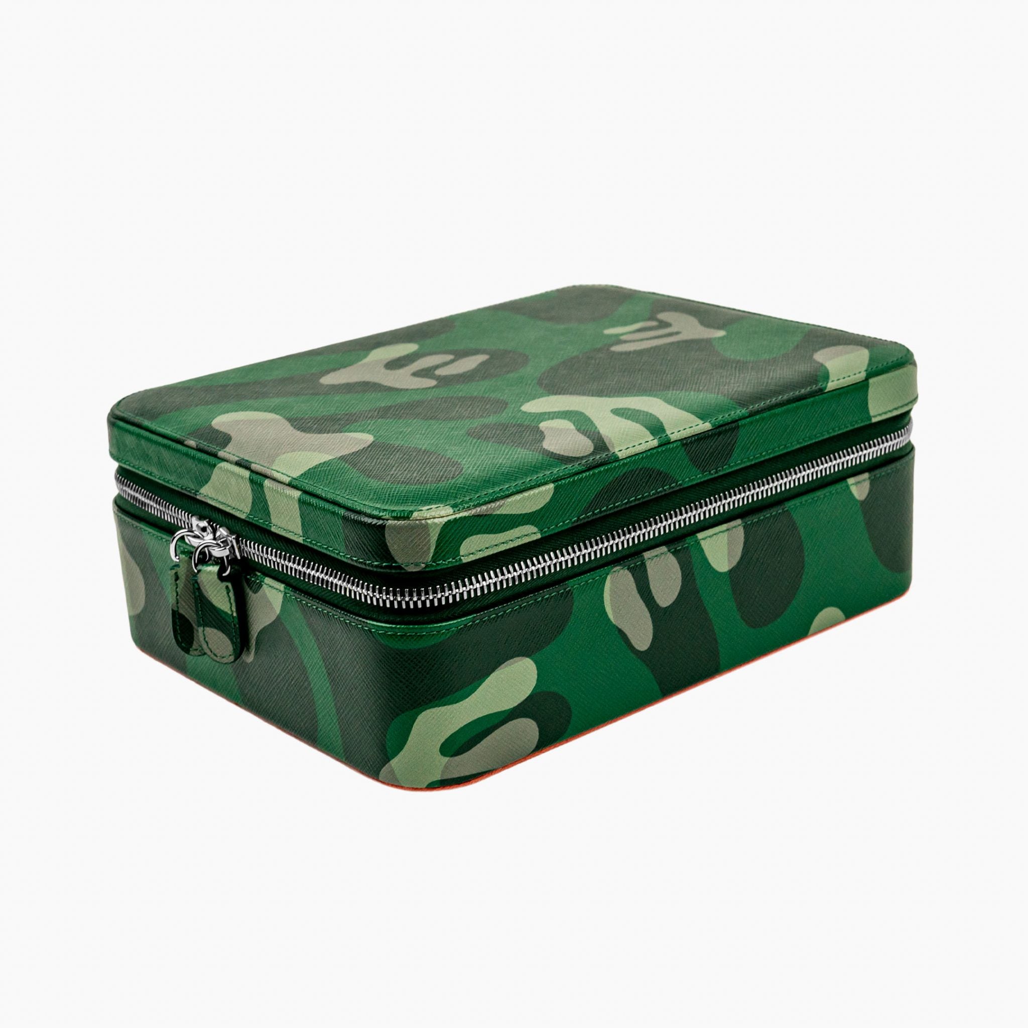 IFL Watches - Green Camo Watch Box – 6 Uhren-Uhrenbox-TOJU Interior