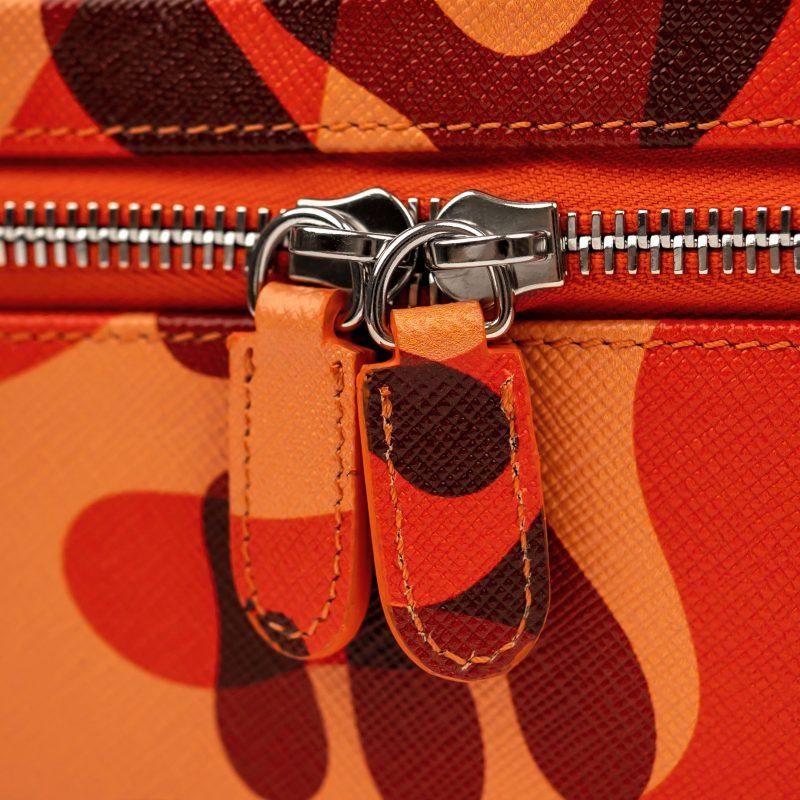 IFL Watches - Orange Camo Watch Box – 10 Uhren-Uhrenbox-TOJU Interior