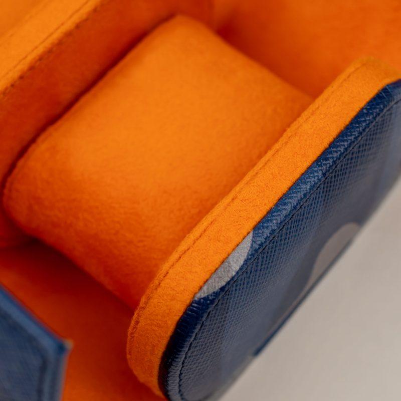 IFL Watches - Watch Roll - Blue Camo Watch Roll für 2 Uhren-Uhrenrolle-TOJU Interior