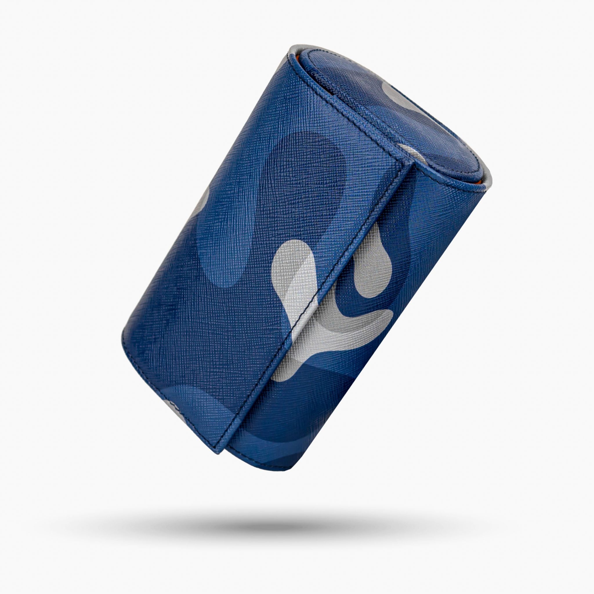 IFL Watches - Watch Roll - Blue Camo Watch Roll für 2 Uhren-Uhrenrolle-TOJU Interior