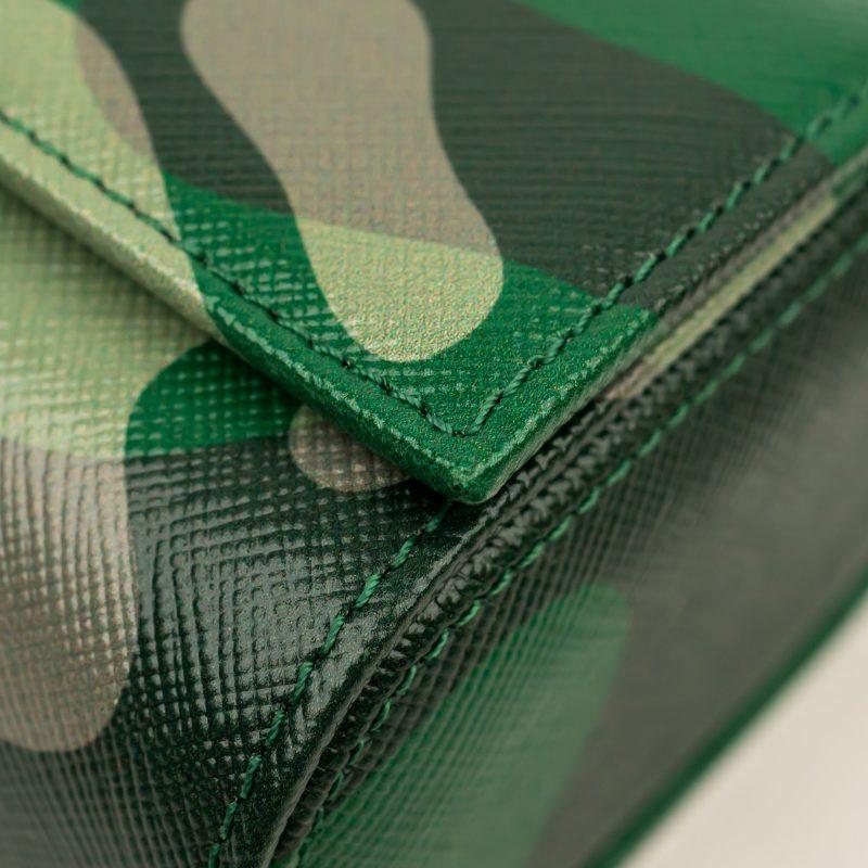 IFL Watches - Watch Roll - Green Camo Watch Roll für 2 Uhren-Uhrenrolle-TOJU Interior