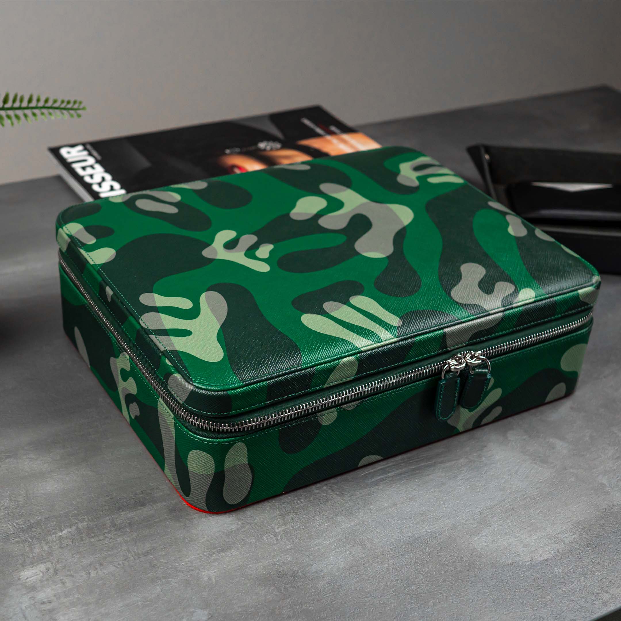 IFL Watches - Green Camo Watch Box – 10 Uhren