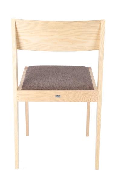 Jan Kurtz - Armlehnenstuhl Nora-Stühle-Jan Kurtz-Hellgrau - Esche lackiert-TOJU Interior