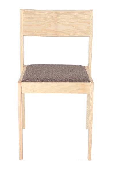 Jan Kurtz - Armlehnenstuhl Nora-Stühle-Jan Kurtz-Steinbraun - Esche lackiert-TOJU Interior