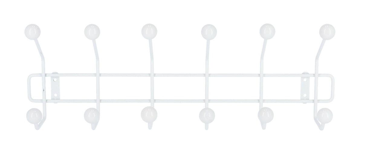 Jan Kurtz - Garderobenleiste Crick-Garderobenhaken-Jan Kurtz-16 × 24 × 11 cm-Weiß-TOJU Interior