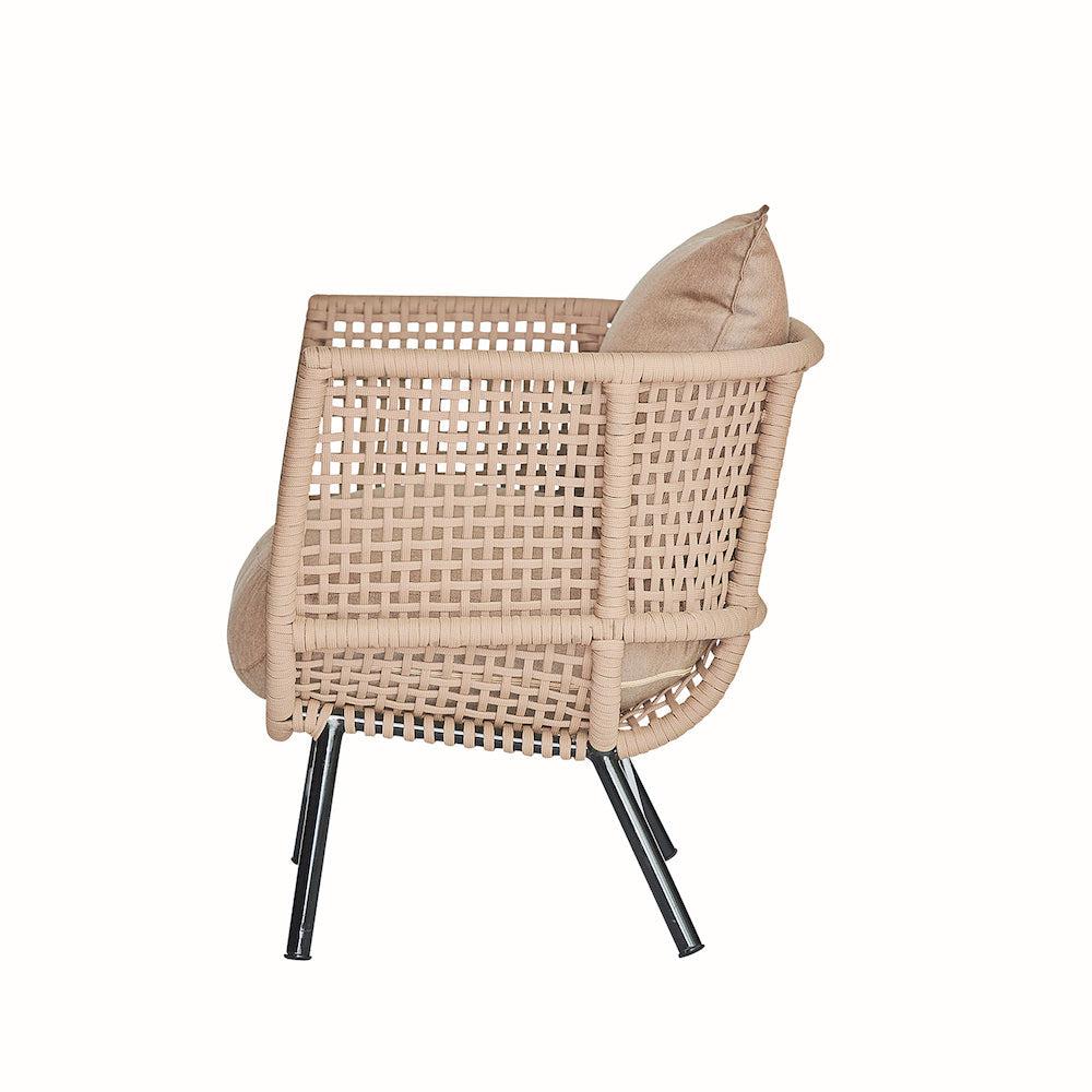 Jan Kurtz - Loungesessel Suka-Stühle-Jan Kurtz-Taupe-TOJU Interior