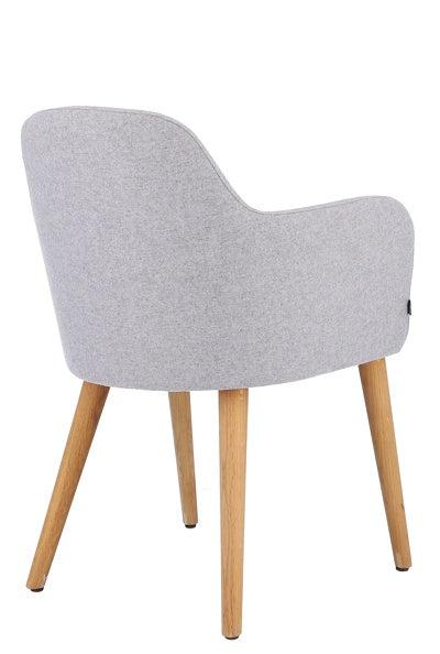 Jan Kurtz - Stuhl Flaminia-Stühle-Jan Kurtz-Hellgrau-TOJU Interior