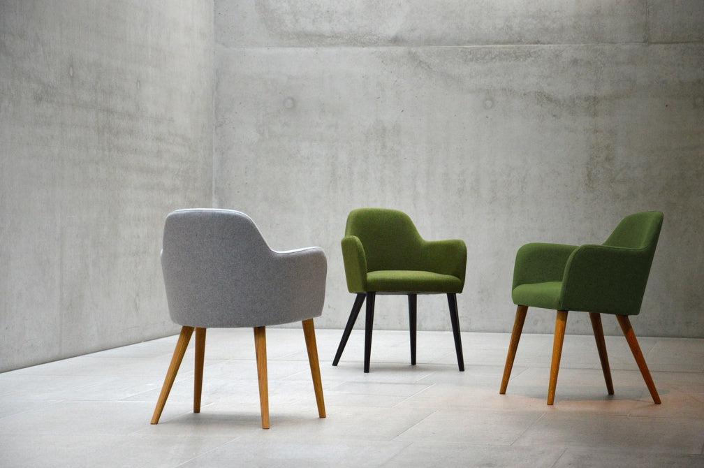 Jan Kurtz - Stuhl Flaminia-Stühle-Jan Kurtz-Hellgrau-TOJU Interior