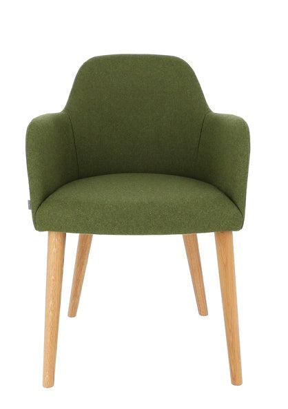 Jan Kurtz - Stuhl Flaminia-Stühle-Jan Kurtz-Moosgrün-TOJU Interior