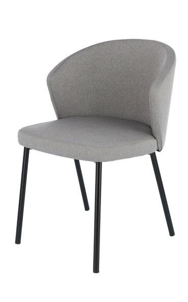 Jan Kurtz - Stuhl Mila-Stühle-Jan Kurtz-Hellgrau-TOJU Interior