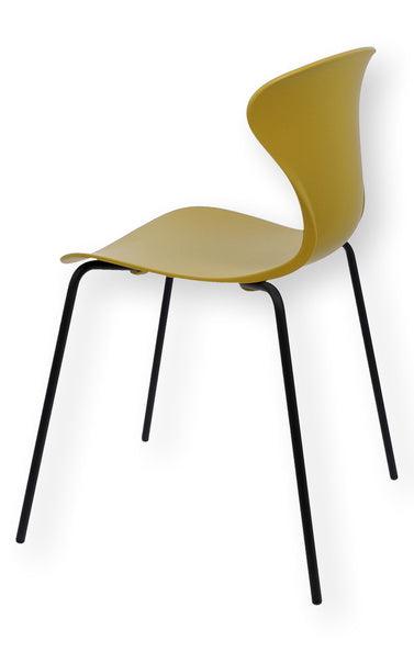 Jan Kurtz - Stuhl Riva-Stühle-Jan Kurtz-schwarz/curry-TOJU Interior