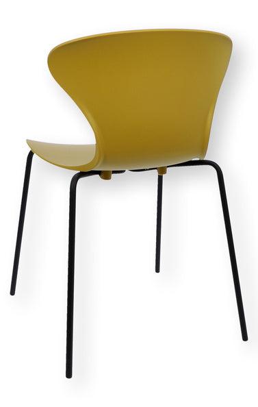 Jan Kurtz - Stuhl Riva-Stühle-Jan Kurtz-schwarz/curry-TOJU Interior