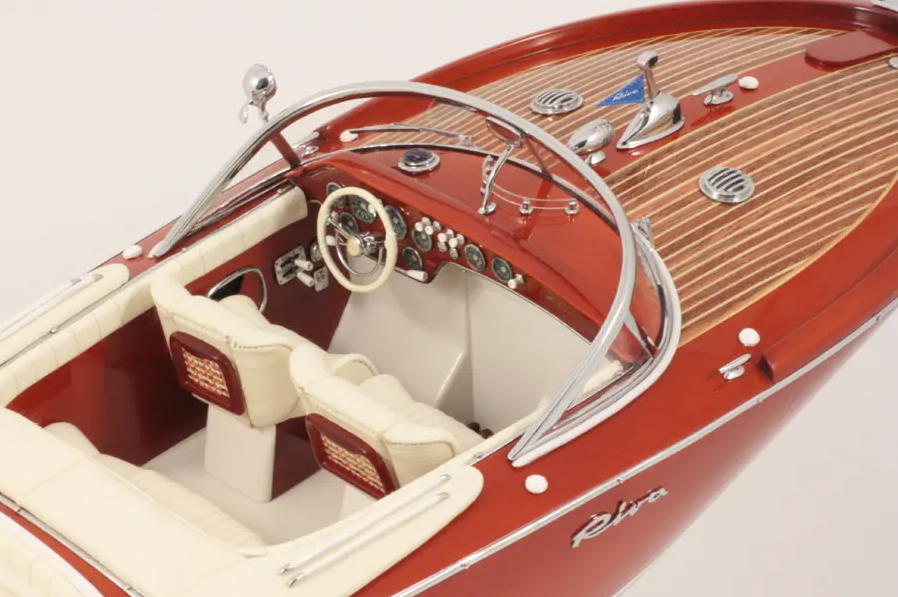 Kiade - Modellboot Riva Aquarama Special 58cm Ivory-Modellboot-Kiade-TOJU Interior
