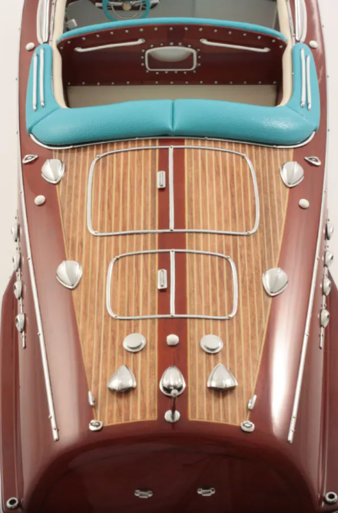 Kiade - Modellboot Riva Super Tritone 55cm-Modellboot-Kiade-TOJU Interior
