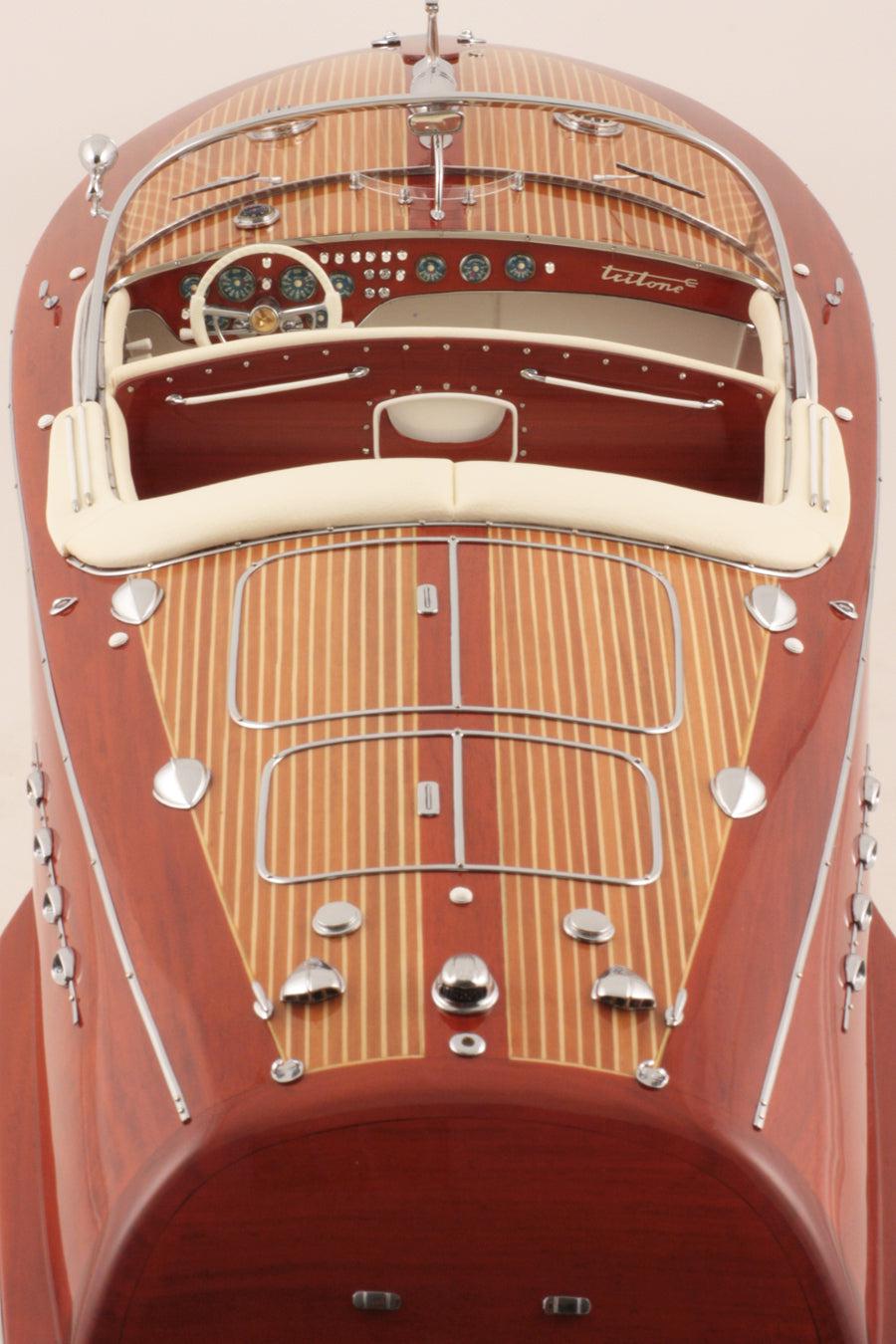 Kiade - Modellboot Riva Super Tritone 82cm Ivory-Modellboot-Kiade-TOJU Interior