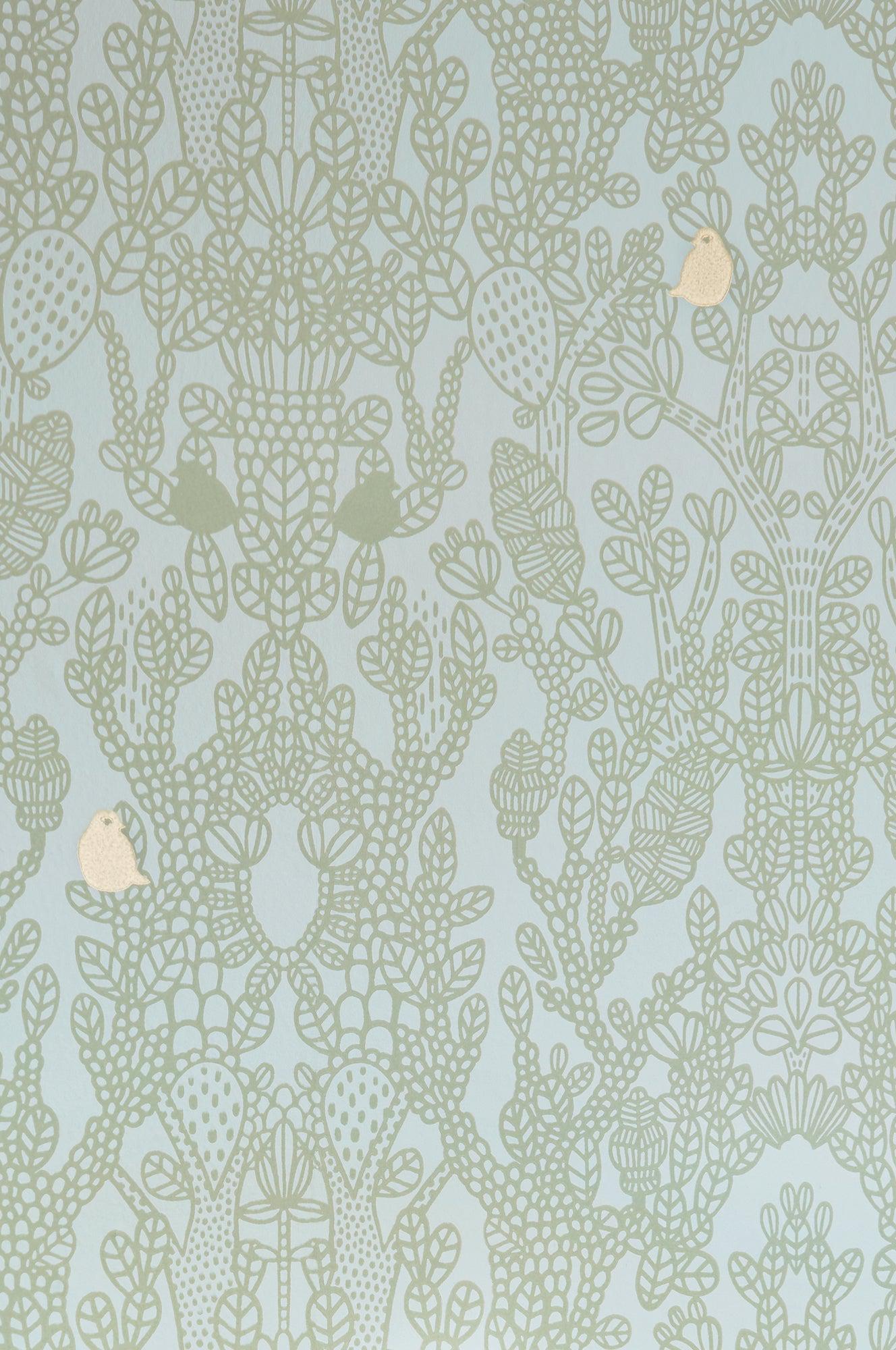 Majvillan - Tapete Amelie-Tapeten-Majvillan-Dusty green-TOJU Interior