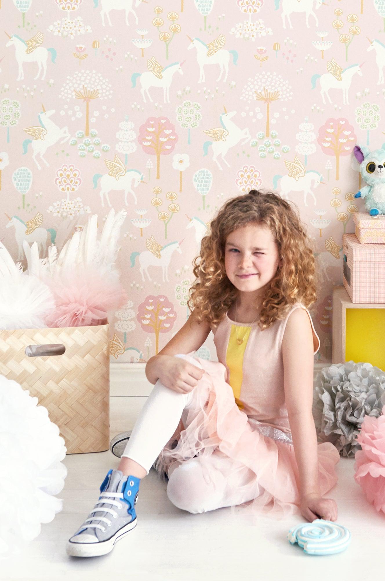 Majvillan - Tapete True Unicorns-Tapeten-Majvillan-TOJU Interior