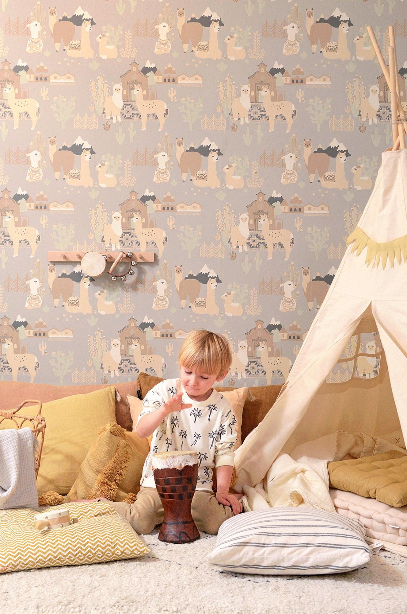 Majvillan - Tapete lama Village-Tapeten-Majvillan-TOJU Interior