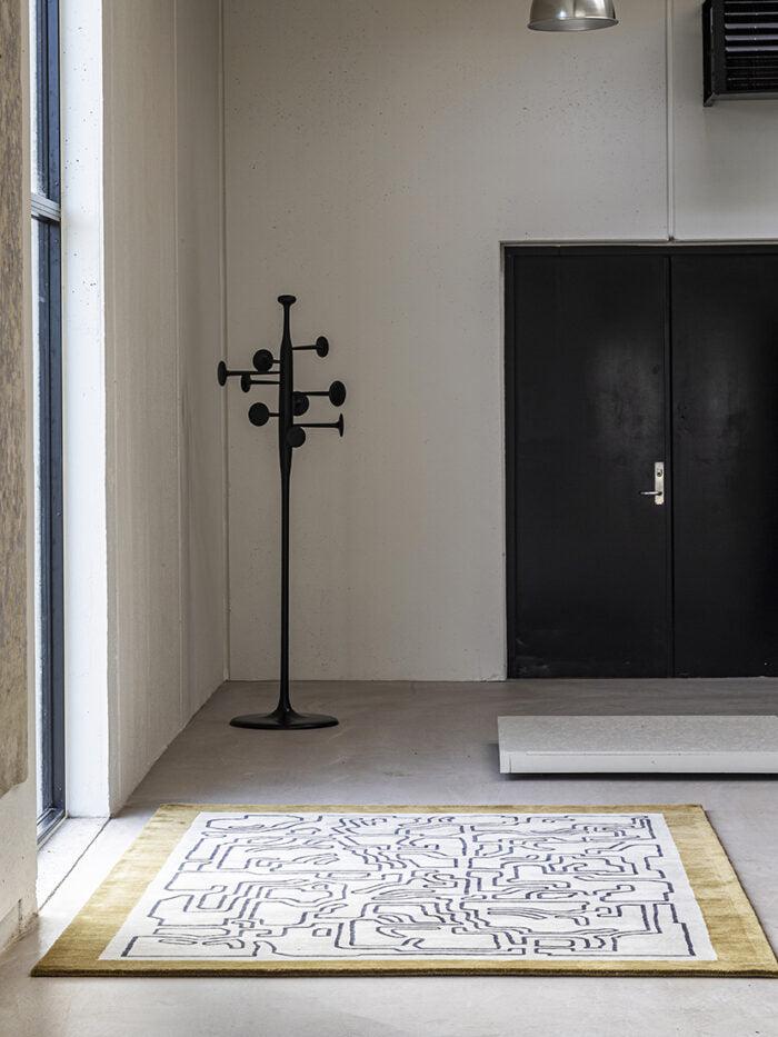 Massimo Copenhagen - Teppich Fragment 2 (border) – Structures by OEO Studio-Teppiche-Massimo Copenhagen-TOJU Interior