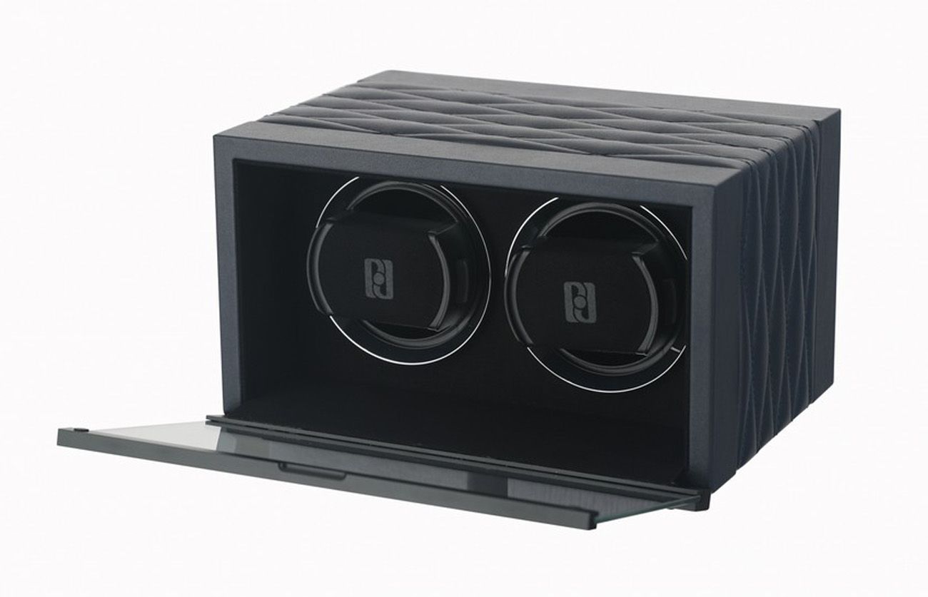 Paul Design - Uhrenbeweger Gentlemen 2D-Paul Design-Blau Kunstleder-TOJU Interior -20048