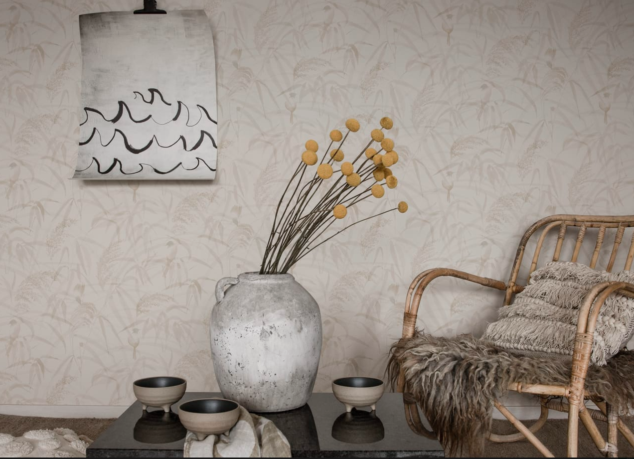 Sandberg - Tapete Anna-Tapeten-Sandberg-Misty Blue-TOJU Interior