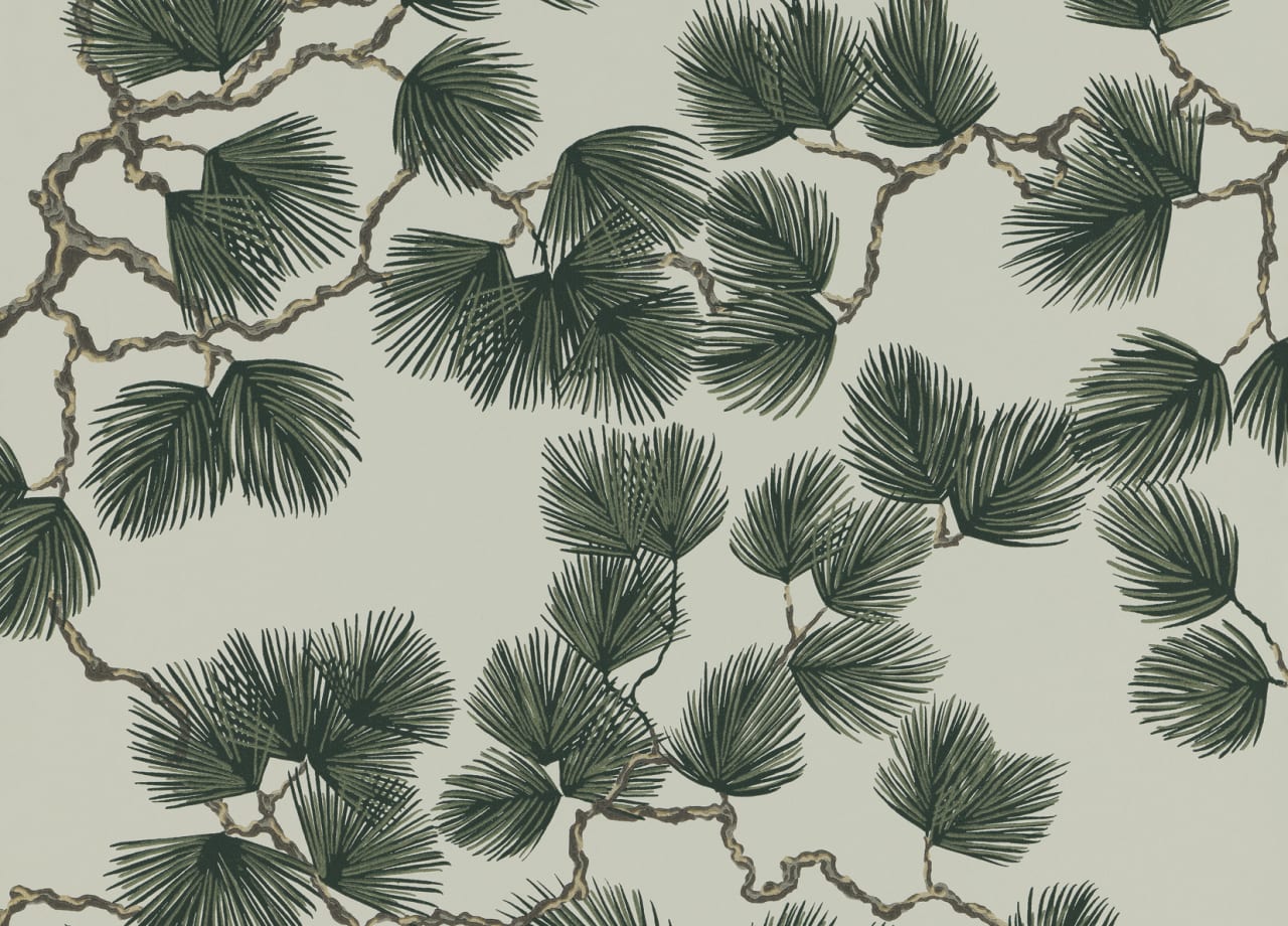 Sandberg - Tapete Pine-Tapeten-Sandberg-Green-TOJU Interior