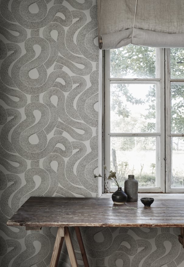 Sandberg - Tapete Zen-Sandberg-White-TOJU Interior