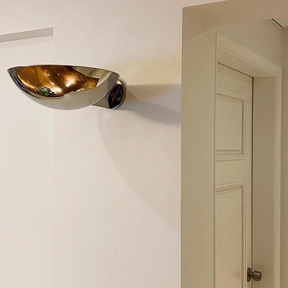 Tecnolumen - Bauhaus Wandleuchte MSW 27-Wandleuchte-Tecnolumen-Nickel matt-TOJU Interior -MSW27NM