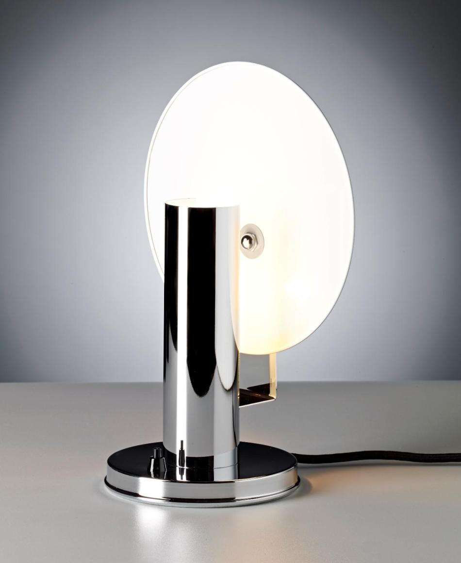 Tecnolumen - De Stijl Nachttischleuchte DS 36-Tischleuchte-Tecnolumen-Chrom-TOJU Interior -DS36C