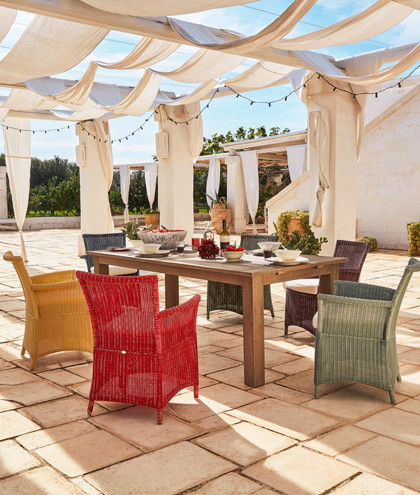 Unopiu - Armlehnstuhl Capri aus WaProLace-Stuhl-Unopiu-TOJU Interior