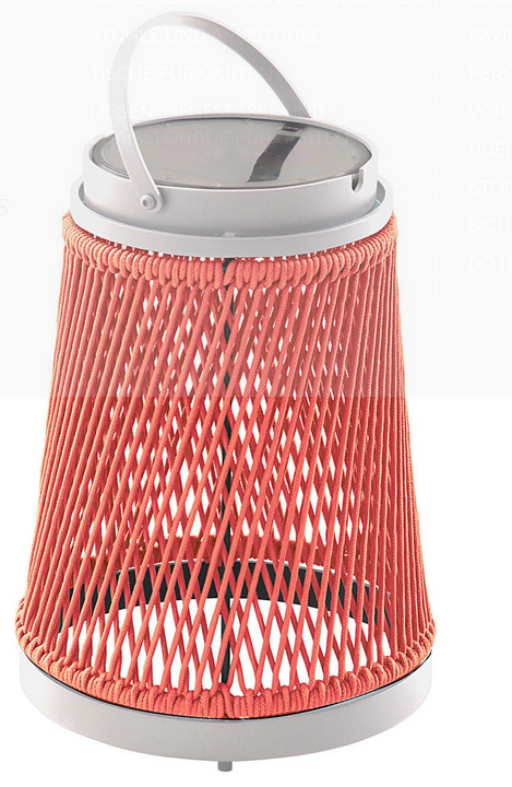 Unopiu - Bodenleuchte Solare aus Aluminium-Leuchte-Unopiu-Lachs-TOJU Interior