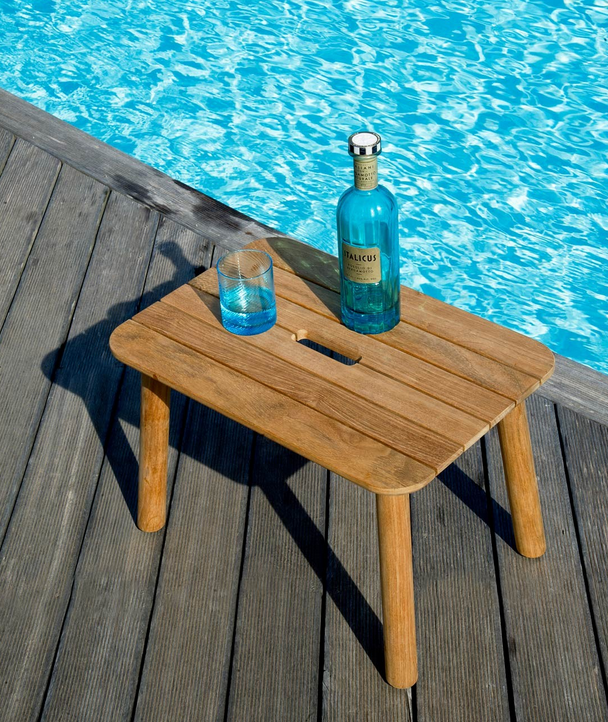 Unopiu - Couchtisch rechteckig Pevero aus Teakholz-Tisch-Unopiu-TOJU Interior