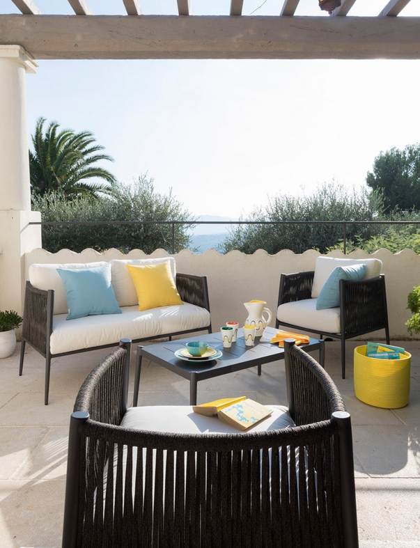 Unopiu - Gartentisch rechteckig, Luce-Gartentisch-Unopiu-TOJU Interior