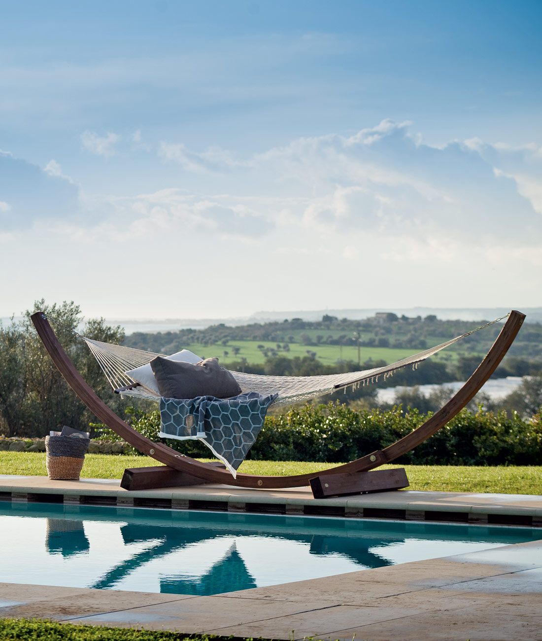 Unopiu - Hängematte AMANDA komplett mit Netzwerk-Hängematte-Unopiu-TOJU Interior