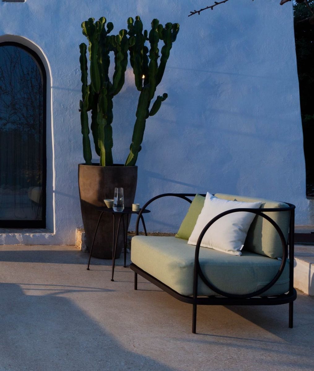 Unopiu - Rund Couchtisch Ariete aus eisen bronze-Tische-Unopiu-TOJU Interior