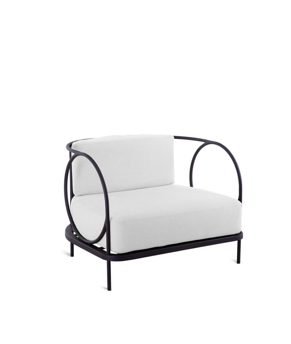 Unopiu - Sessel Ariete aus Eisen in bronze-Stühle-Unopiu-Ohne Polster-TOJU Interior