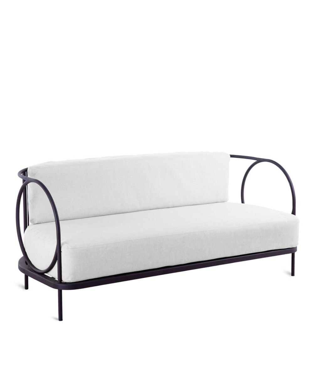 Unopiu - Sofa Ariete aus Eisen in bronze-Sofas-Unopiu-Ohne Polster-TOJU Interior