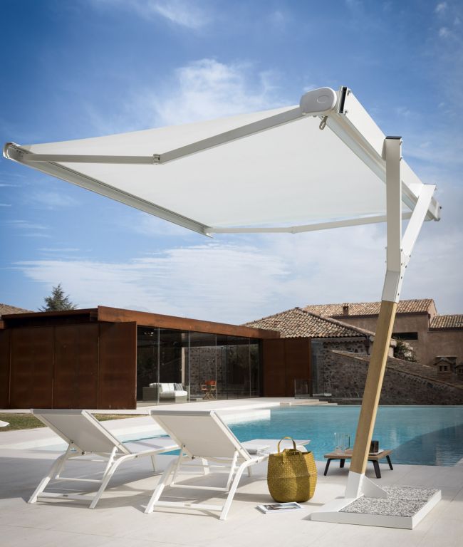 Unopiu - Sonnenschirm Salento Motorbedienung 300 x 250-Sonnenschirm-Unopiu-Weiß-TOJU Interior