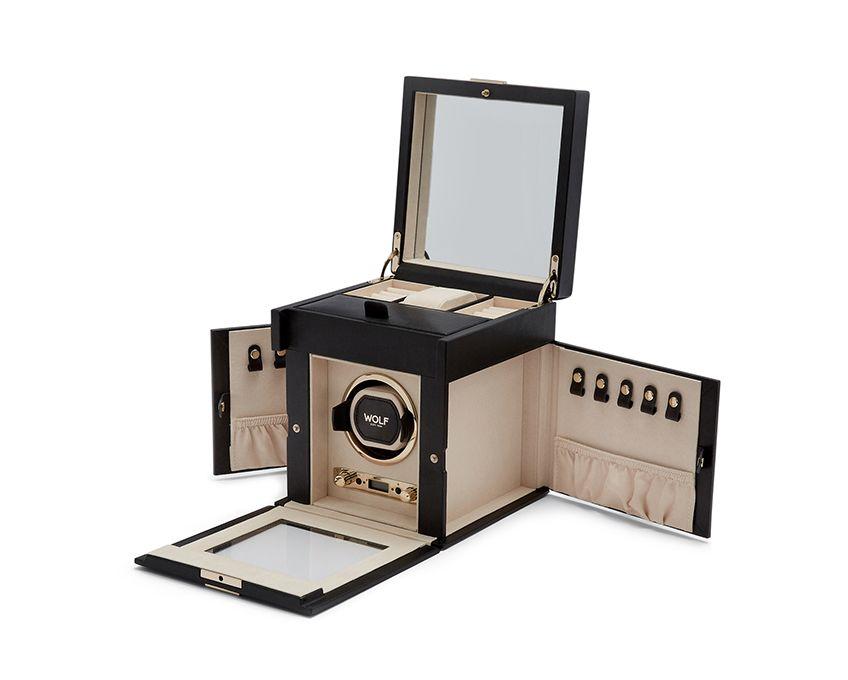 Wolf - Uhrenbeweger - Palermo with jewellery storage single-Uhrenbeweger-Wolf 1834-TOJU Interior