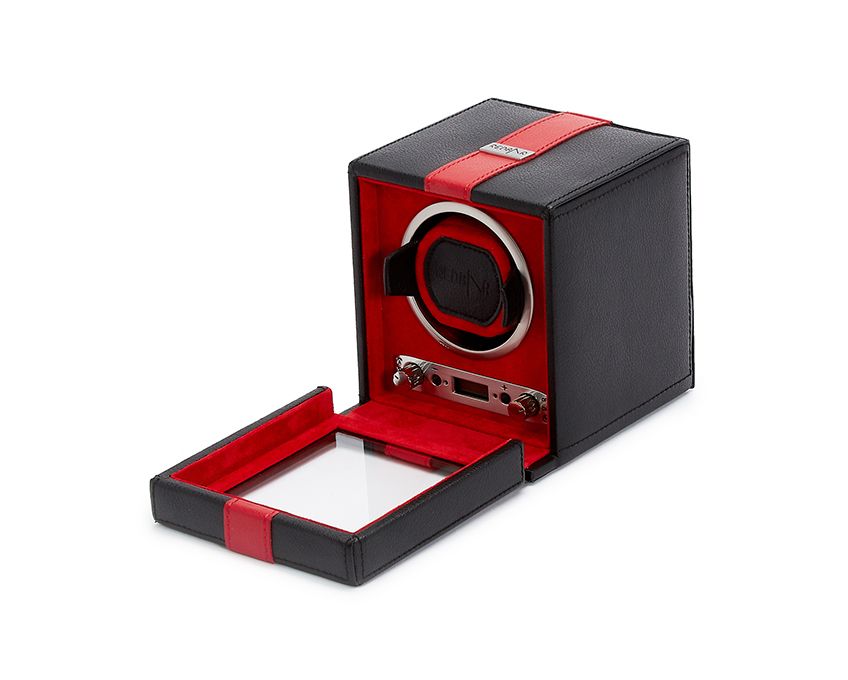 Wolf - Uhrenbeweger - Redbar Single Watch Winder-Uhrenbeweger-Wolf 1834-TOJU Interior