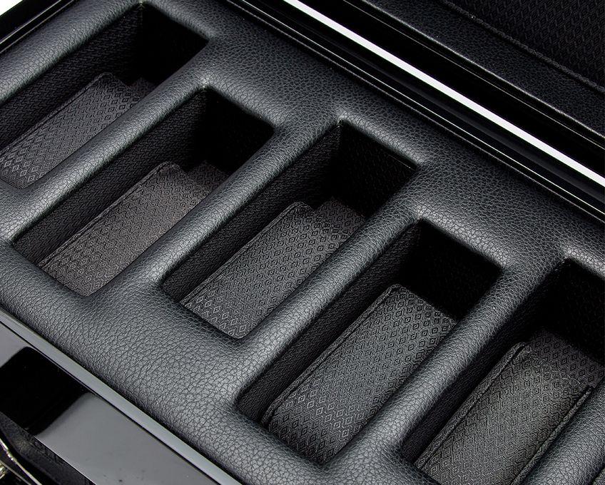 Wolf - Uhrenbeweger - Savoy triple Winder with Storage-Uhrenbeweger-Wolf 1834-TOJU Interior