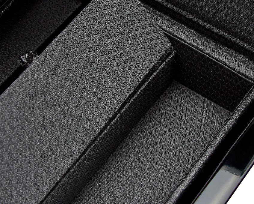 Wolf - Uhrenbeweger - Savoy triple Winder with Storage-Uhrenbeweger-Wolf 1834-TOJU Interior