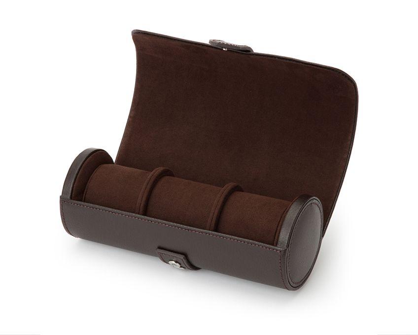 Wolf - Uhrenrolle für 3 Uhren Blake-Uhrenrolle-Wolf 1834-Brown-TOJU Interior