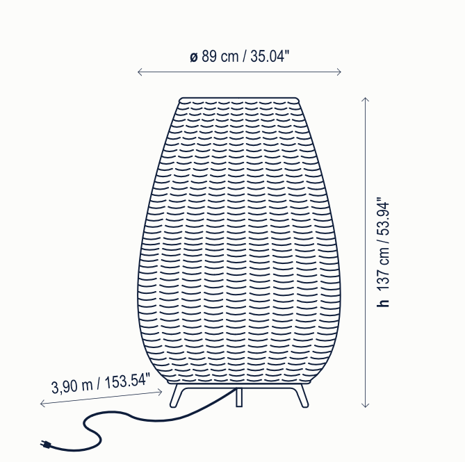 Bover - Stehleuchte - Amphora 03 - TOJU Interior 