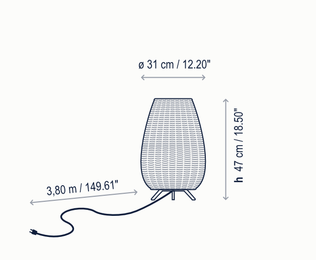 Bover - Stehleuchte - Amphora floor LED - TOJU Interior 